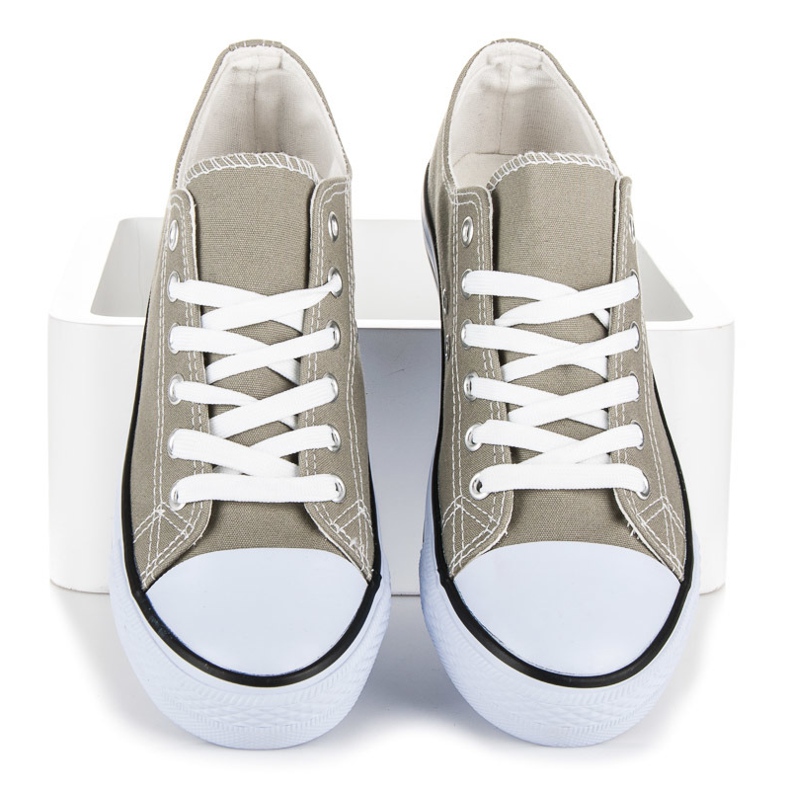 Tlck Shoes Adidași gri 1 Tlck Shoes Adidași gri 1