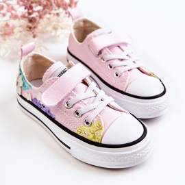 PA1 Tenisi Copii Tesatura Print Pink Buster roz 2