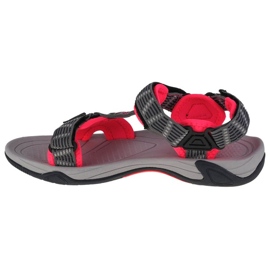 Sandale CMP Hamal Wmn Hiking Sandal W 38Q9956-03TE negru roșu gri 1 Sandale CMP Hamal Wmn Hiking Sandal W 38Q9956-03TE negru roșu gri 1