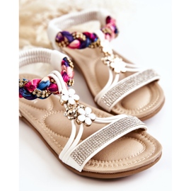 Sandale albe Sammi pentru copii 2