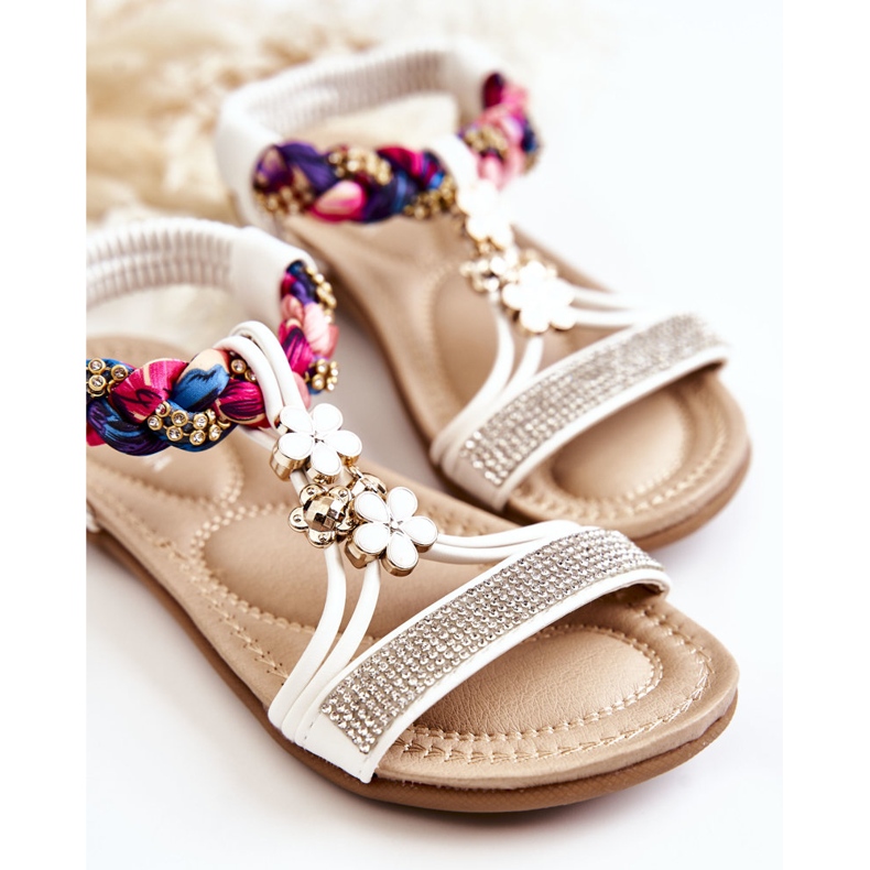 Sandale albe Sammi pentru copii 2