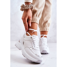 PG1 Pantofi sport strălucitori pentru damă, pe pană, activitate albă argint 1 PG1 Pantofi sport strălucitori pentru damă, pe pană, activitate albă argint 1