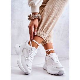 PG1 Pantofi sport strălucitori pentru damă, pe pană, activitate albă argint 2 PG1 Pantofi sport strălucitori pentru damă, pe pană, activitate albă argint 2