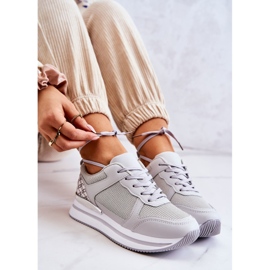PG1 Pantofi sport clasici pentru damă, gri avansati argint 1 PG1 Pantofi sport clasici pentru damă, gri avansati argint 1