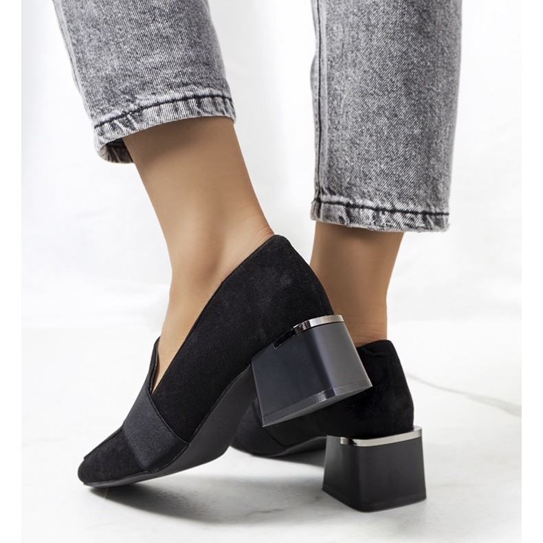 Brogues negre pe postul Arden negru 2