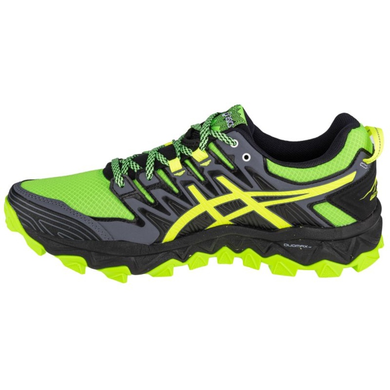 Asics Gel-FujiTrabuco 7 M 1011A197-300 negru gri verde galben 1 Asics Gel-FujiTrabuco 7 M 1011A197-300 negru gri verde galben 1