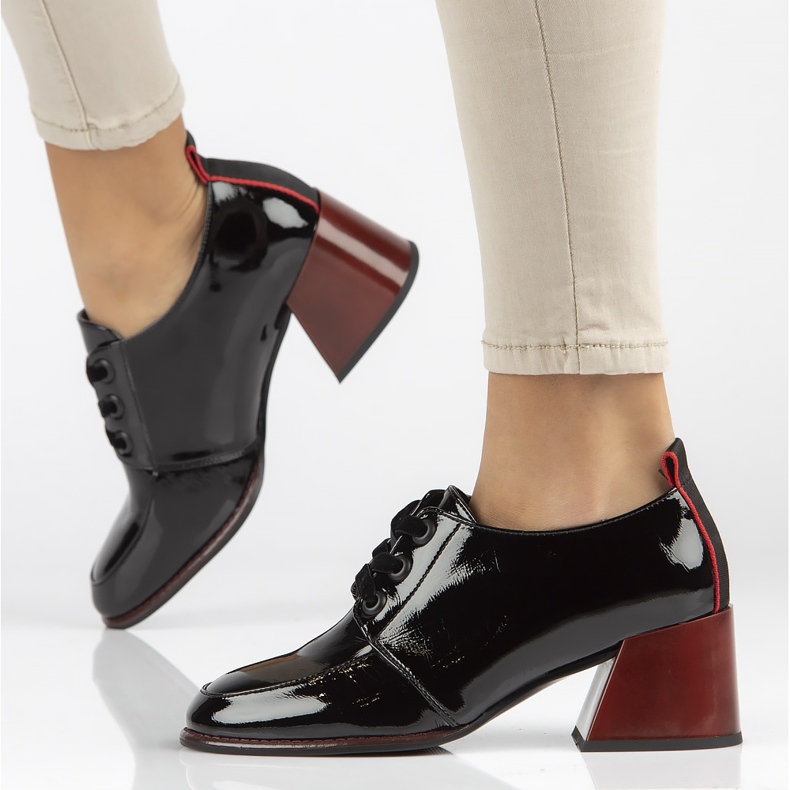 Pompi Piele Filippo DP3732 / 22 Bk negru 1