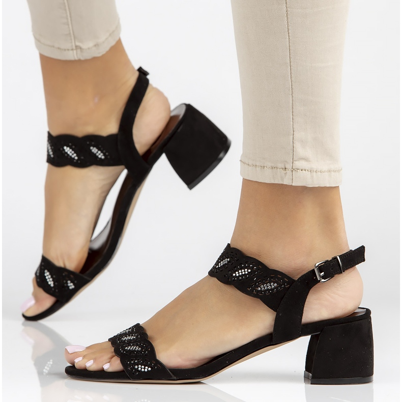 Sandale Filippo DS3606 / 22 Bk negre negru 1