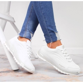 Pantofi Sport Bugatti albi JJ253094 2