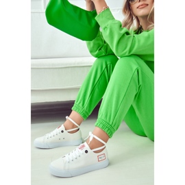 Adidași pentru femei Big Star HH274131 Alb 1