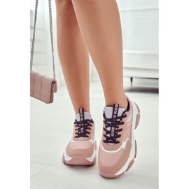 Pantofi de damă pantofi sport Big Star JJ274577 roz 2