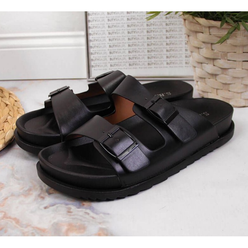 Everlast Flip-flops Cauciuc Cu Catarame Negru În S.Barski 2