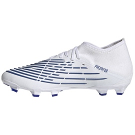 Ghete de fotbal Adidas Predator Edge.2 Fg M GW2269 alb alb 1