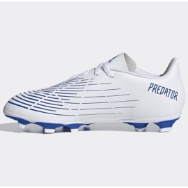 Ghete de fotbal Adidas Predator Edge.4 FxG Jr GW2368 alb 1 Ghete de fotbal Adidas Predator Edge.4 FxG Jr GW2368 alb 1