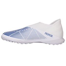 Ghete de fotbal Adidas Predator Edge.3 Ll Tf Jr GX2637 alb alb 2