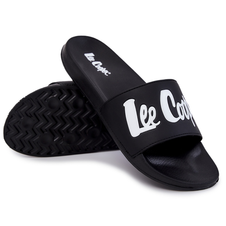 Papuci pentru bărbați Lee Cooper LCW-22-42-1005 Negru alb 1