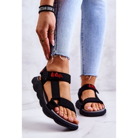 Sandale sport dama Lee Cooper LCW-22-34-0955L Negru 1