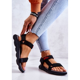 Sandale sport dama Lee Cooper LCW-22-34-0955L Negru 2