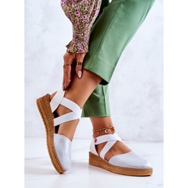 Espadrile la modă de damă Big Star JJ276036 Alb 1 Espadrile la modă de damă Big Star JJ276036 Alb 1