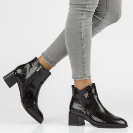 Cizme Filippo negre DBT3116 / 21 Bk negru 1