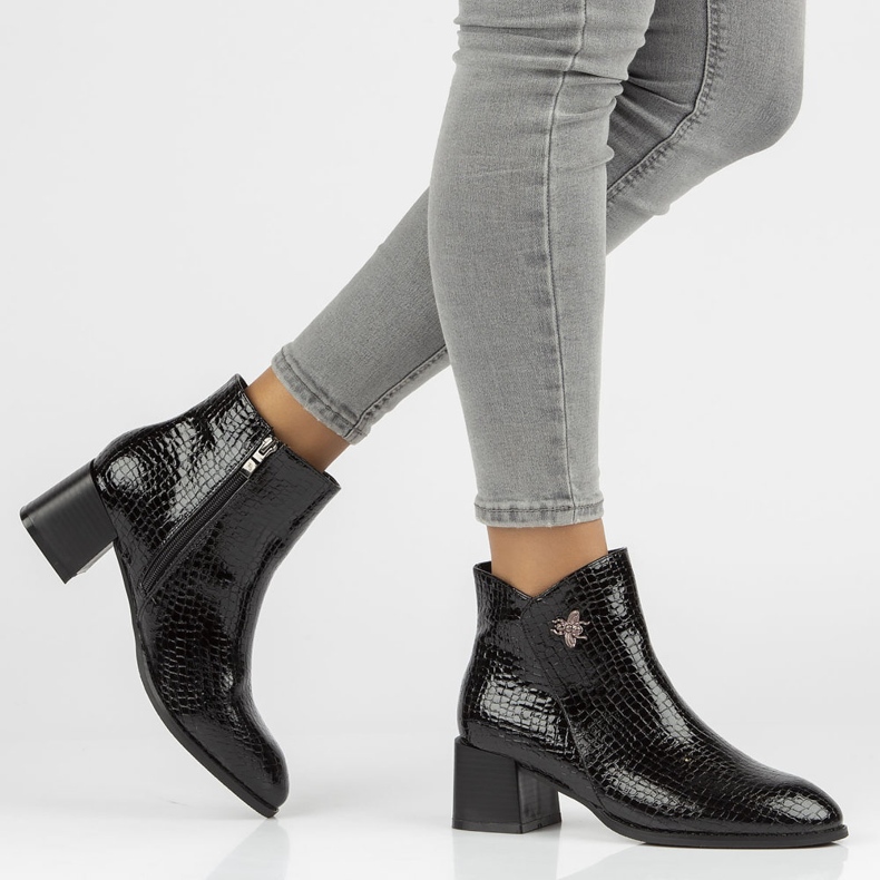 Cizme Filippo negre DBT3116 / 21 Bk negru 1