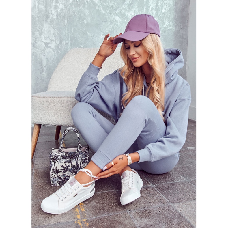 Cross Jeans Pantofi de damă Jeans Tied Cross JJ2R4038C Alb 1