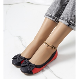 Balerini negri cu fundă Eske negru 1 Balerini negri cu fundă Eske negru 1