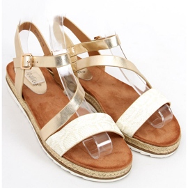 Sandale espadrile aurii Katia Gold de aur 1 Sandale espadrile aurii Katia Gold de aur 1