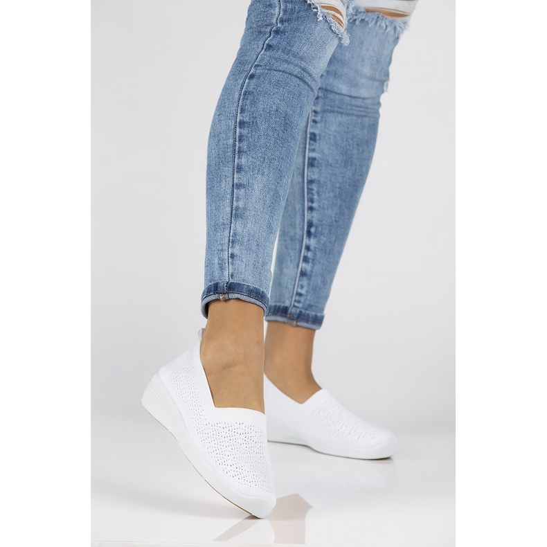 Adidași Filippo DTN2296 / 21 Wh albi 1