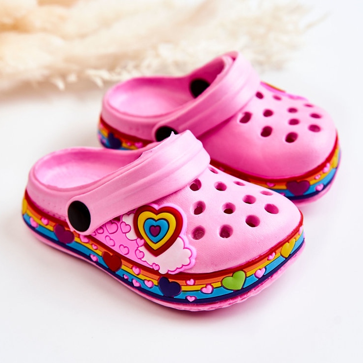 Papuci Copii Foam Crocs Pink Charie roz 2 Papuci Copii Foam Crocs Pink Charie roz 2