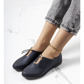 Pantofi de dama bleumarin Bech albastru marin 1