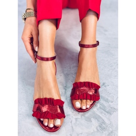 Sandale dama Alpha Red roșu 2