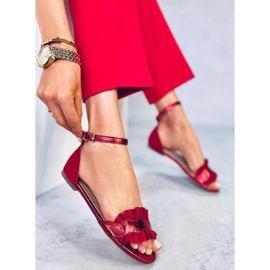 Sandale dama Alpha Red roșu 5