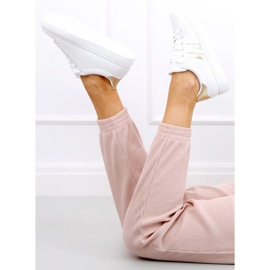 Adidasi de dama Xina ALB / AUR de aur 1