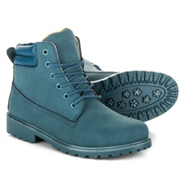 Seastar Cizme de damă Trappers albastru 1