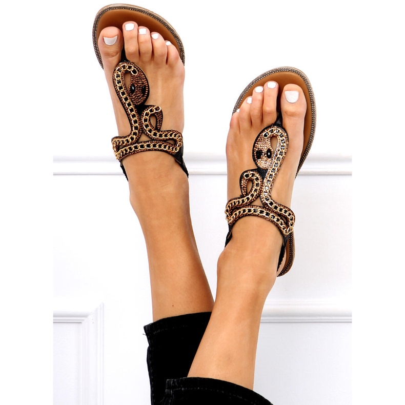 Șlapi Rush Black negru 1