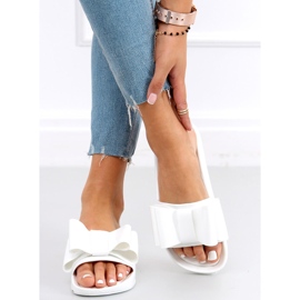 Papuci de dama din silicon Vinca White alb 1
