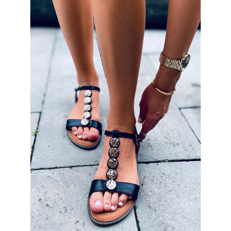 Sandale de dama Velma Black negru 2 Sandale de dama Velma Black negru 2