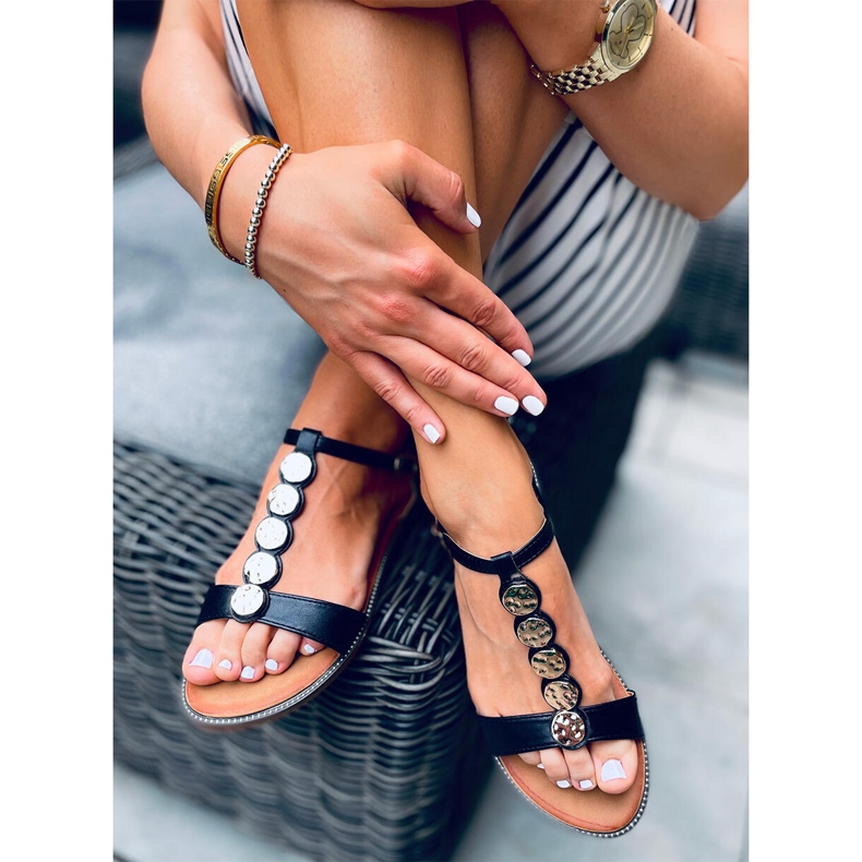 Sandale de dama Velma Black negru 1 Sandale de dama Velma Black negru 1