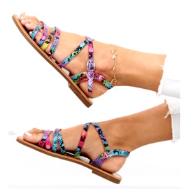 Sandale dama Floss Snake multicolor 2