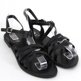 Sandale dama Floss Black negru 1