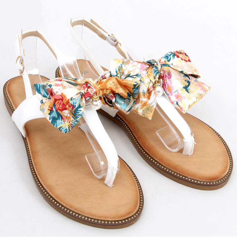 Flip-flops cu fundita Odette White alb 1