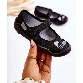 BEFADO S.A. Papuci balerina Befado Cats 114X450 Negru 1