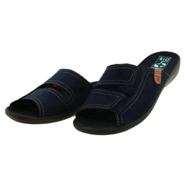 Adanex Papuci dama BIO Nature 26027 Bleumarin albastru marin 3