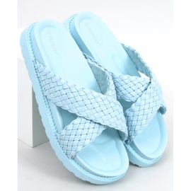 Papuci de dama Norma Blue albastru 3
