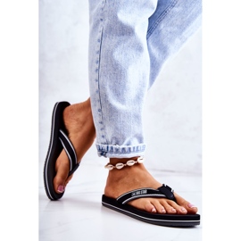 Slapi clasici pentru damă Big Star JJ274A377 Negru 2