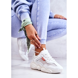 Pantofi Sport Dama Cu Plasă Alb Sallis 1