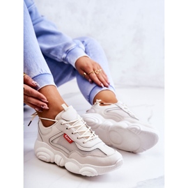 Pantofi De Damă Pantofi Sport Cu Plasă Bej Sallis 1