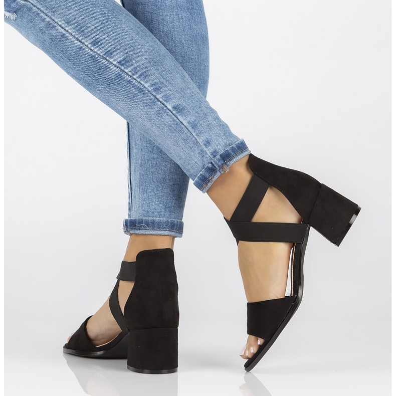 Sandale Filippo DS2093 / 22 Bk negre negru 1