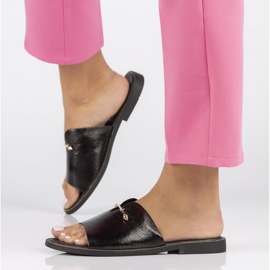 Filippo DK3700 / 22 Bk papuci negri negru 1